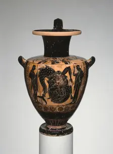 Hydria (Water Jar), about 515-500 BCE. Creator: Leagros Group