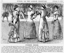 Hygienic Excess 1879. Creator: George du Maurier