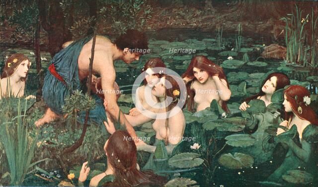 'Hylas and the Nymphs', 1896, (c1902).  Creator: Unknown.