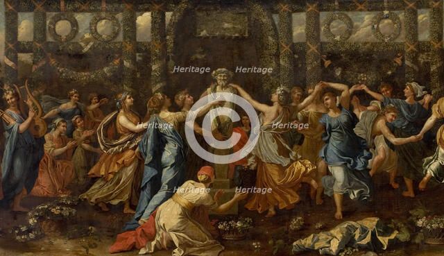 Hymenaios Disguised as a Woman During an Offering to Priapus, c. 1635.