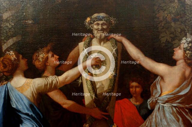 Hymenaios Disguised as a Woman During an Offering to Priapus (Detail), c. 1635.