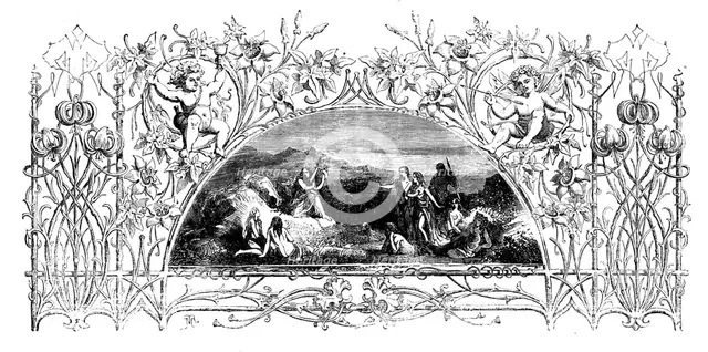"Hymn of Universal Harmony", 1858. Creator: Smyth.