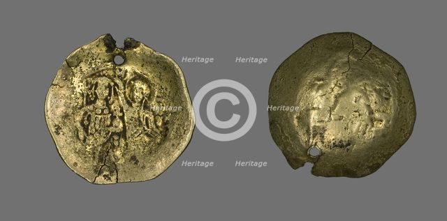 Hyperpyron (Coin) of John II Comnenus, 1118-1143. Creator: Unknown.