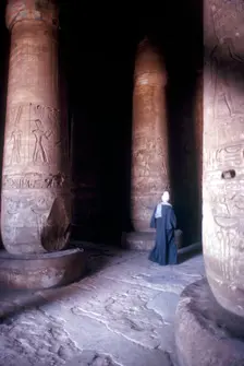 Hypostyle Hall, Temple of Sethos I, Abydos, Egypt, 19th Dynasty, c1280 BC