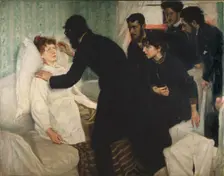 Hypnotic Séance, 1887. Creator: Sven Richard Bergh