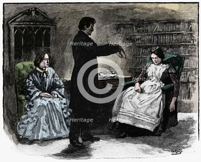 Hypnotism, 1891. Artist: Unknown.