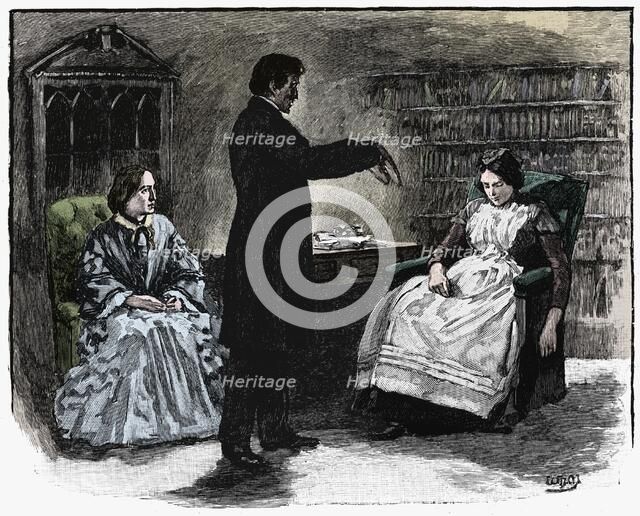 Hypnotism, 1891. Artist: Unknown.