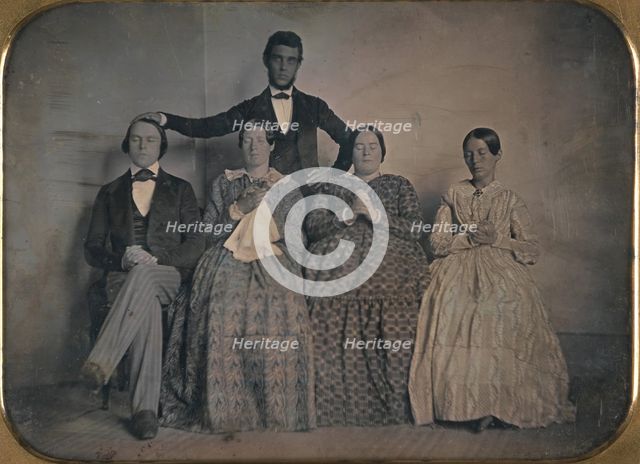 Hypnotism, ca. 1845. Creator: John Adams Whipple.