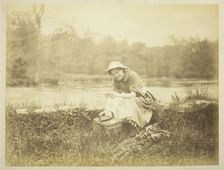 I think on the Laddie that lo'es me so well, 1882. Creator: Henry Peach Robinson