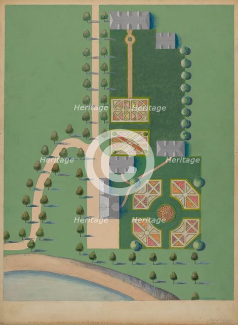 I. Tiebout Estate, c. 1936. Creator: Meyer Goldbaum.