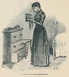 I Took It Up And Examined It 1892. Artist: Sidney E Paget