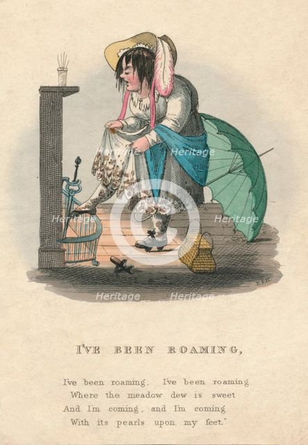 'I've Been Roaming', 1828. Creator: Unknown.