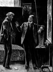 "I want to consult you a little about this picture of yours.", 1890. Creator: R. Taylor