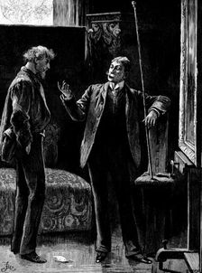 "I want to consult you a little about this picture of yours.", 1890. Creator: R. Taylor