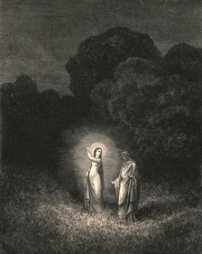 I, who now bid thee on this errand forth, am Beatrice c1890. Creator: Gustave Doré