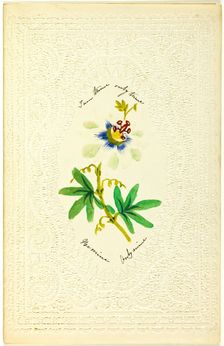 I am Thine Only Thine (valentine), c. 1840. Creator: George Meek