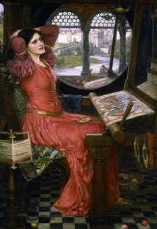 I am half sick of shadows c1911. Artist: John William Waterhouse
