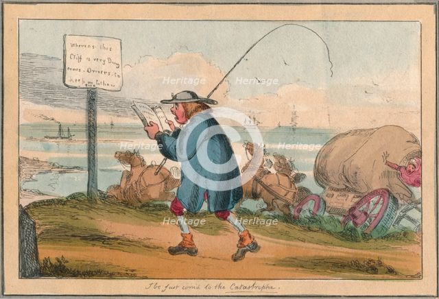 'I be just com'd to the Catastrophe', early 19th century? Creator: Unknown.