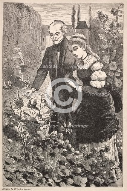 "I Call them my Children - To Myself, Susan.", 1869. Creator: Winslow Homer (American, 1836-1910).