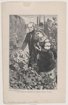 I Call Them My Children - To Myself, Susan (The Galaxy, An Illustrated Magazine of..., October 1869. Creator: Unknown