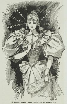 "I Could Never Have Believed it Possible!", 1896. Creator: Carl Hentschel