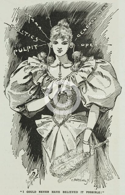 "I Could Never Have Believed it Possible!", 1896. Creator: Carl Hentschel.