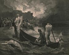 I could not hear what terms he offer'd them c1890. Creator: Gustave Doré