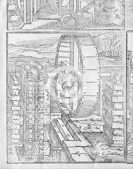 I dieci libri dell'architettura di M. Vitruvio tradutti et commentati da monsignor Barbaro..., 1556. Creator: Vitruvius.