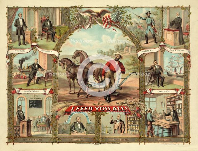 I Feed You All!, c.1875.