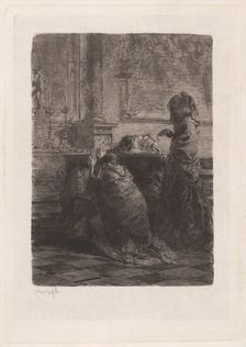I Fratelli sono al campo (The Men are in the Field), 1870. Creator: Mose, Bianchi