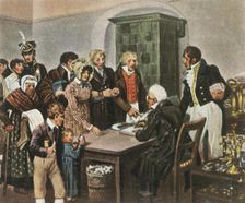 I gave gold for iron, 1813, (1936). Creator: Unknown