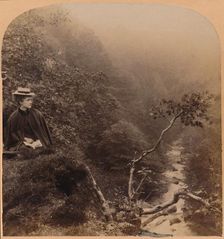 "I grant him brave, but wild as Bracklinn's thundering wave" - Scott's "Lady of the Lake", 1898. Creator: Underwood & Underwood