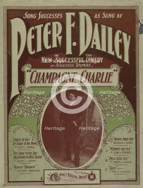 'I hates to get up early in the morn', 1901. Creator: Unknown.