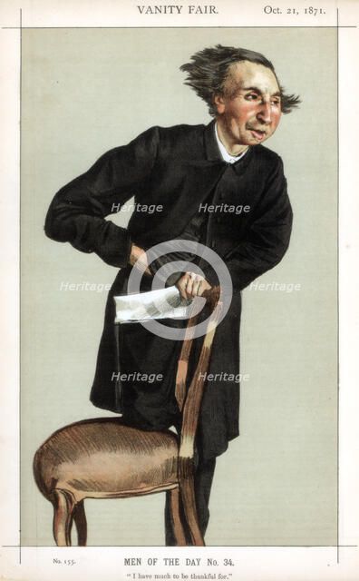 'I have much to be thankful for', 1871. Artist: Coide