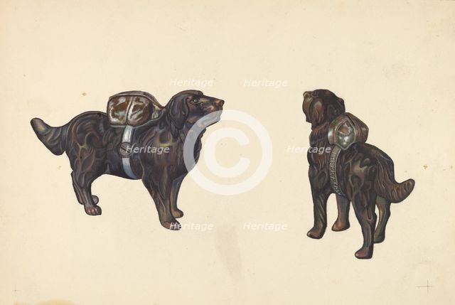 I Hear a Call Bank, c. 1938. Creator: William O. Fletcher.