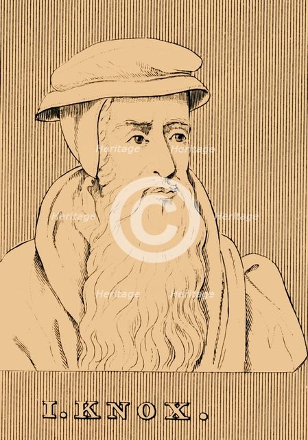 'I. Knox', (c1513-1572), 1830. Creator: Unknown.