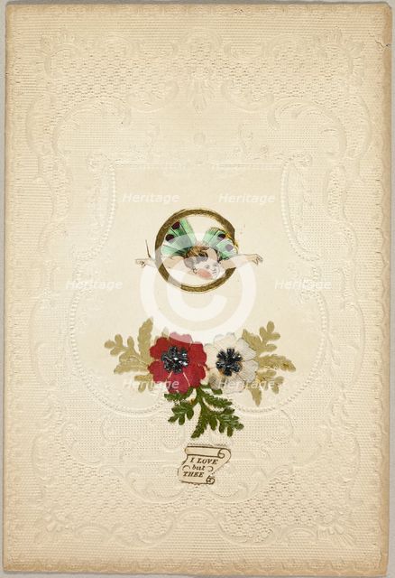 I Love but Thee (Valentine), c.1840. Creator: Unknown.