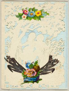 I Love Thee Dearly (Valentine), 1850/59. Creator: Unknown