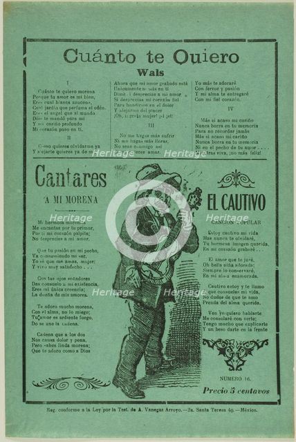 I Love You So Much, n.d. Creator: José Guadalupe Posada.
