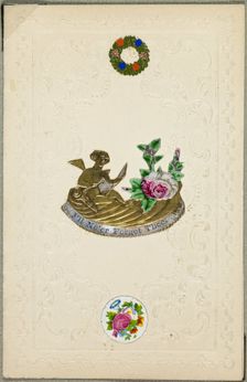 I'll Ne'er Forget Thee (valentine), c.1830. Creator: Unknown