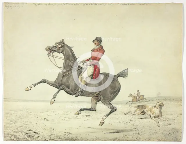 I'll Soon Take All This Out of Him..., 1827. Creator: Henry Thomas Alken.