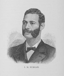 I. M. Burgan, 1887. Creator: Unknown