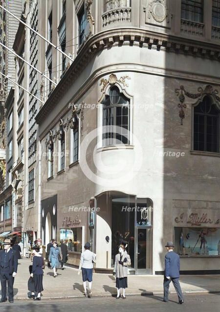 I. Miller shoe store, business at 5th Ave and 54th St., New York City, 1939. Creator: Gottscho-Schleisner, Inc.