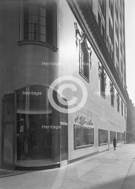 I. Miller shoe store, business at 5th Ave and 54th St., New York City, 1939. Creator: Gottscho-Schleisner, Inc.