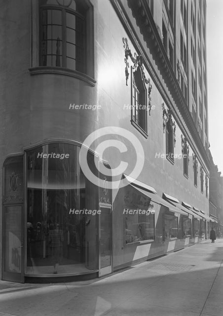 I. Miller shoe store, business at 5th Ave and 54th St., New York City, 1939. Creator: Gottscho-Schleisner, Inc.