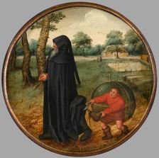 I Mourn Because the World is so Untrustworthy, 1594. Creator: Pieter Brueghel the Younger