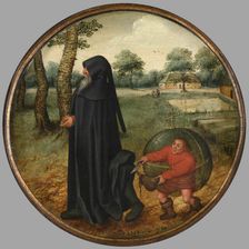 I Mourn Because the World is so Untrustworthy, 1594. Creator: Pieter Brueghel the Younger