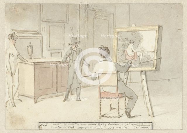 I must bring you heavy tidings (diary, October 5), 1805-1808. Creator: Christiaan Andriessen.