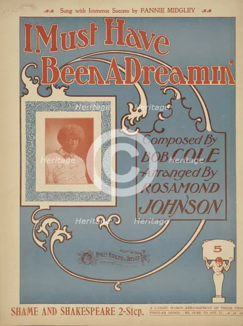 'I must have been a dreamin'; [I must a been a dreamin'], 1900. Creator: Unknown.