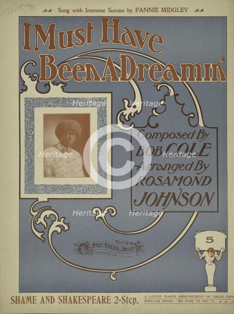 'I must have been a dreamin'; [I must a been a dreamin'], 1900. Creator: Unknown.